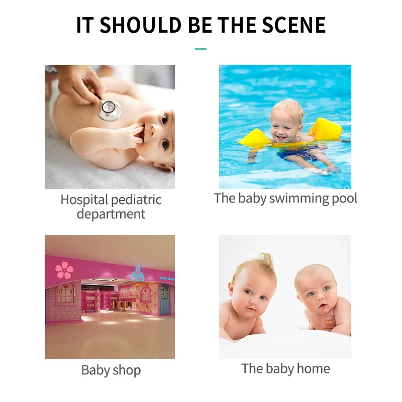 Умные Электронные цифровые весы Sonka baby grow с голубыми зубьями