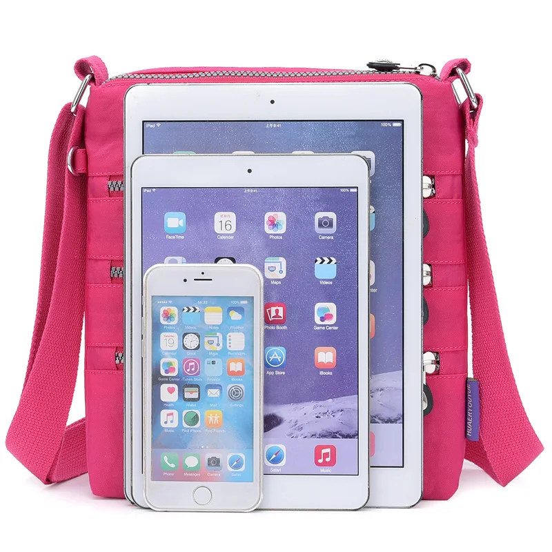 Women's Nylon Bag Crossbody Handbag Female Shopper Fashion Simple Quality Bolsas Korean Designer Shoulder Casual Bags For Women