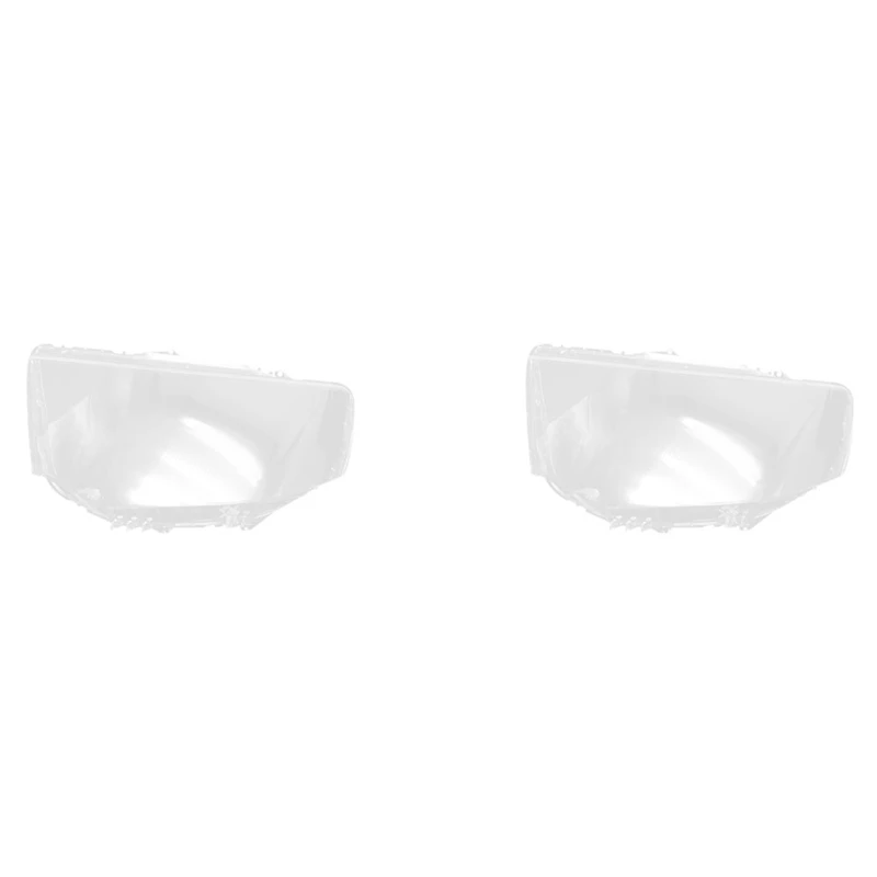 

2X For Mitsubishi Pajero Sport 2013-2015 Left Headlight Shell Lamp Shade Transparent Lens Cover Headlight Cover