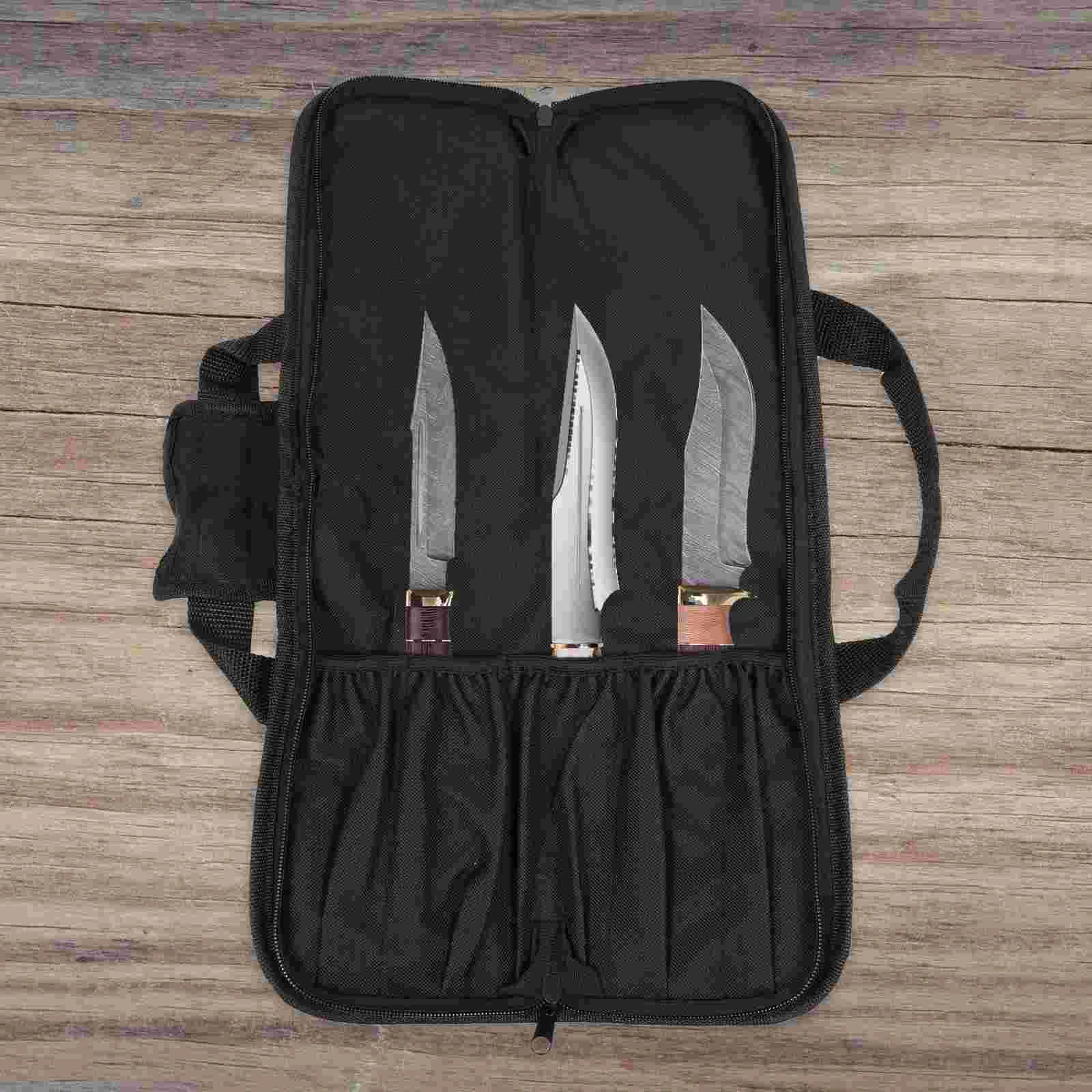 Бытовой набор инструментов для дома органайзер ножей сумка хранения столового