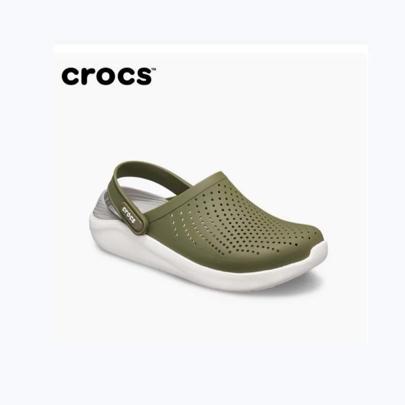 Классические повседневные сандалии Crocs унисекс без шнуровки с закрытым носком