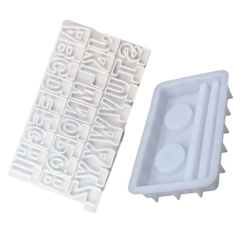 Новинка 2023 26 букв форма для подсвечника 3D основа свечи силиконовая штукатурка