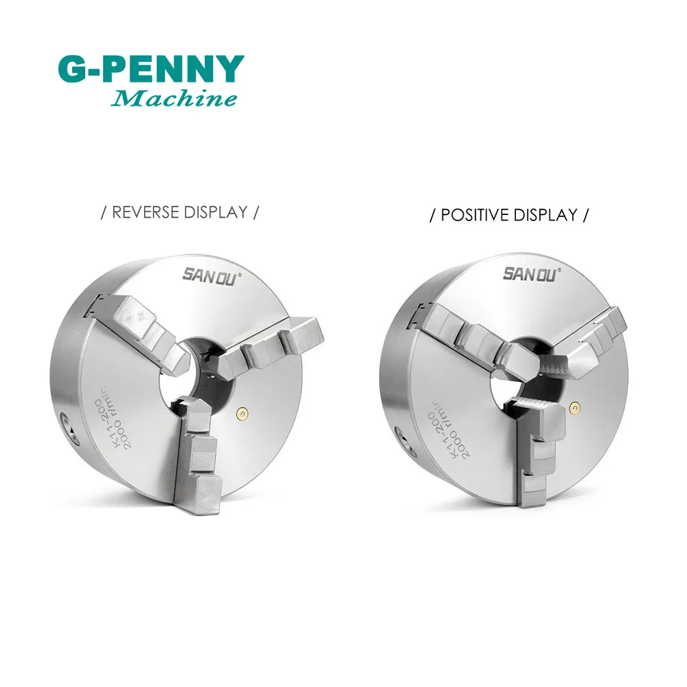 G-PENNY 3-кулачковый патрон 100 мм 4-я/осный самоцентрирующийся ручной K11