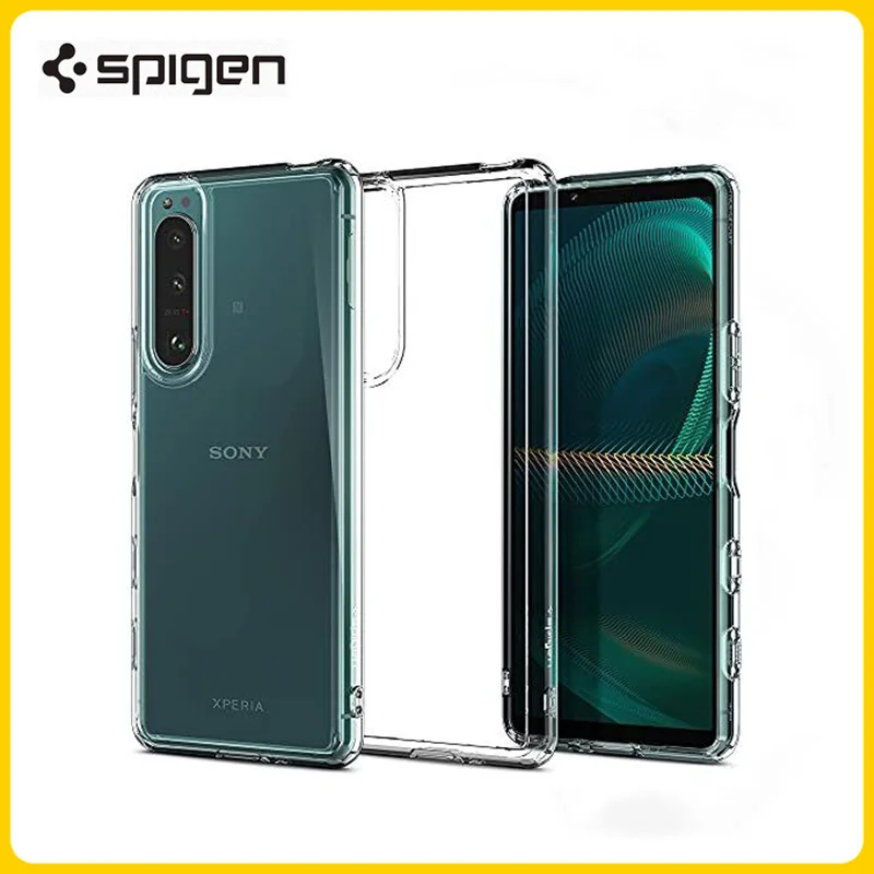 

Original Spigen Ultra Hybrid Transparent Case For Sony Xperia 5 III Shockproof PC Clear Cover
