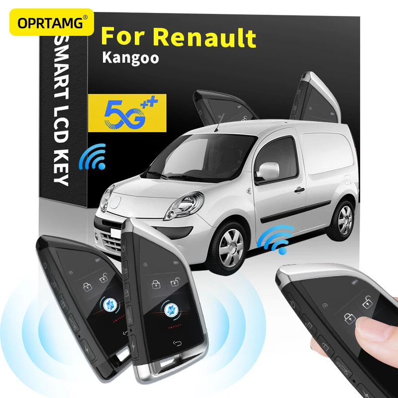 

Пульт дистанционного управления, ЖК-дисплей для автомобиля keyless-go smart Key для Renault Kangoo 2000 2001 2002-2003 2018 2019 2020 2021