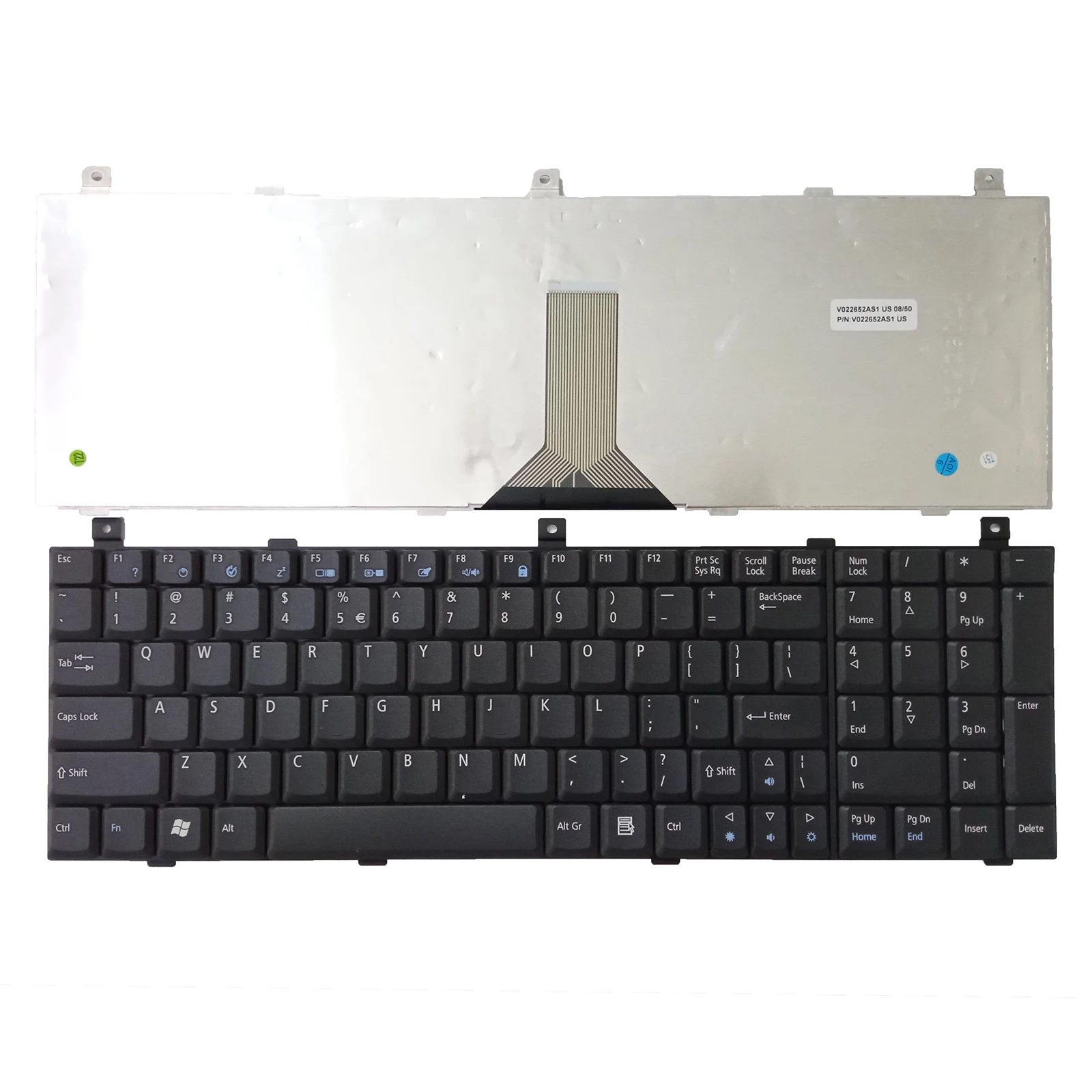 

Черная клавиатура US для Acer Aspire 1800 1801 1802 1804 9500 9502 9503 9504