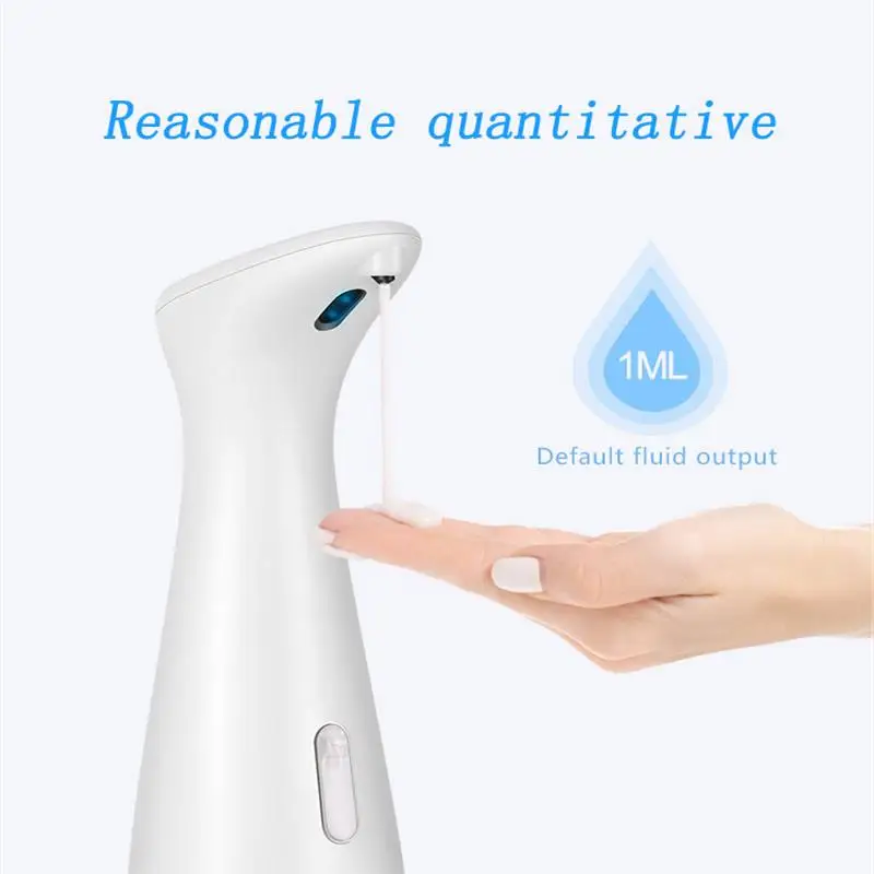 

Household Automatic Motion Activated Liquid Soap Dispenser Hand Sanitizer Machine Infrared Induction Soap Dispenser