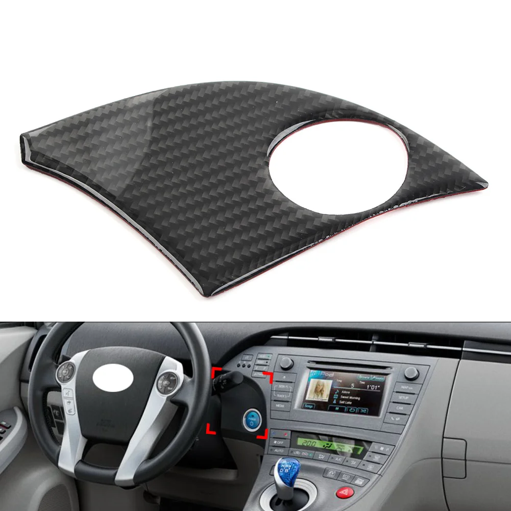

Внутренняя панель кнопки зажигания автомобиля, декоративная отделка для Toyota Prius 2012-2015, только левый руль
