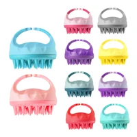 eco friendly wheat straw shampoo brush hair massage comb head body scalp hairdressing tools hair comb silicone hair brush clean