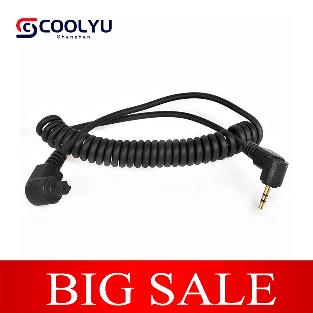 

LS-2.5/C3 Shutter Release Cord Cable for Canon 5D 7D 1D 1Ds MarkII III 1Ds Mark IV for Yongnuo RF-603 RW-221 MC-36R Accessories
