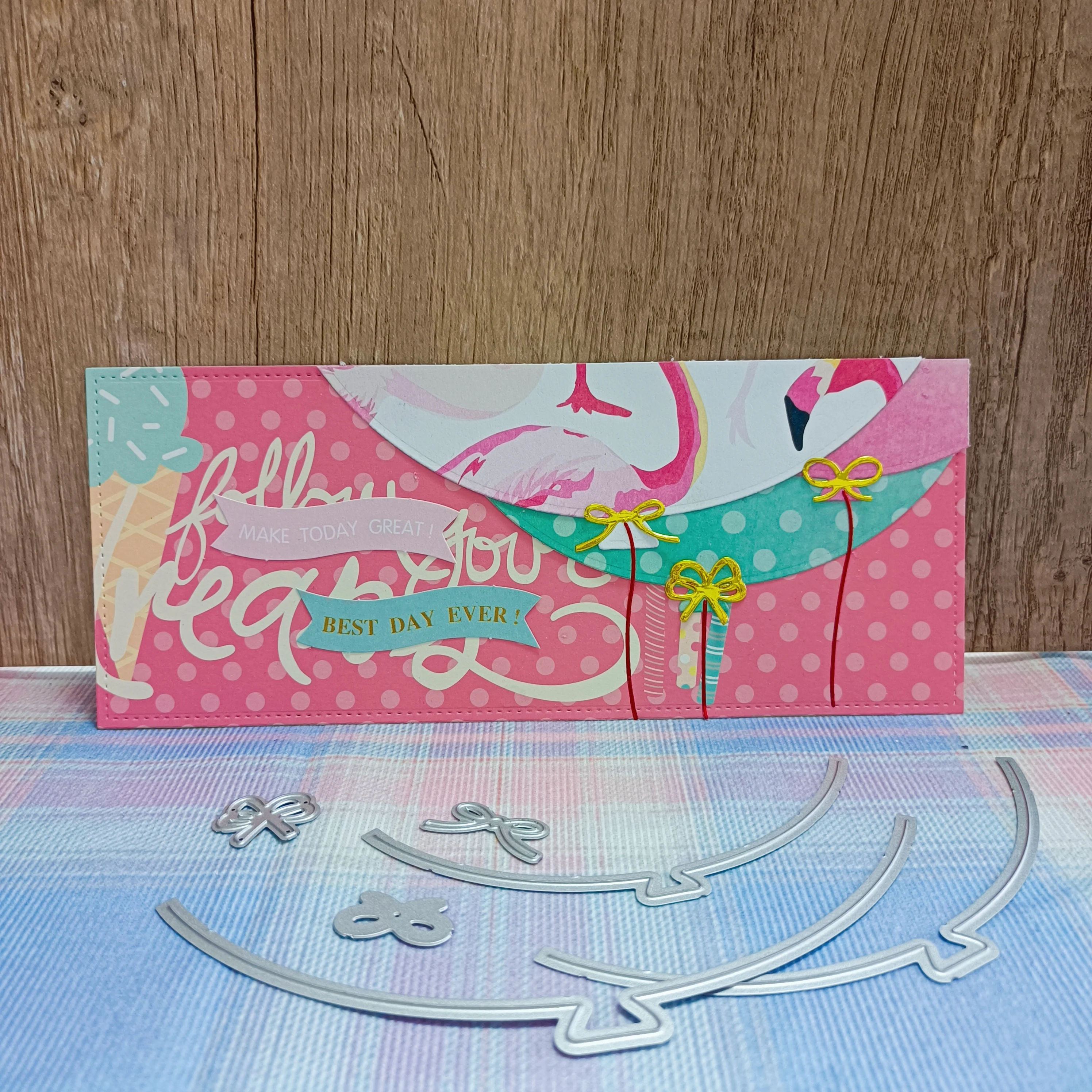 Металлический нож для скрапбукинга Круглый овальный резной штамп с изображением