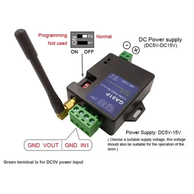 Фото АКЦИЯ КО ДНЕВУ НАГЛАВНЫХ СВЯДЕНИЙ: GSM-системы сигнализации GA01P, GSM SMS-сигнализация, SMS-оповещения, модуль контроллера системы безопасности для оповещения о сбое питания №5