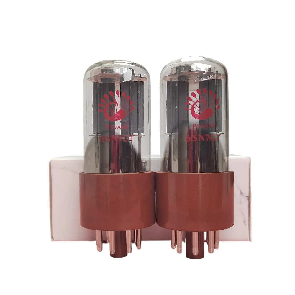 Фото PSVANE 6SN7GT Вакуумная лампа заменяет 6SN7 6H8C 6N8P CV181 5692 HIFI аудиоклапан электронный ламповый усилитель №1