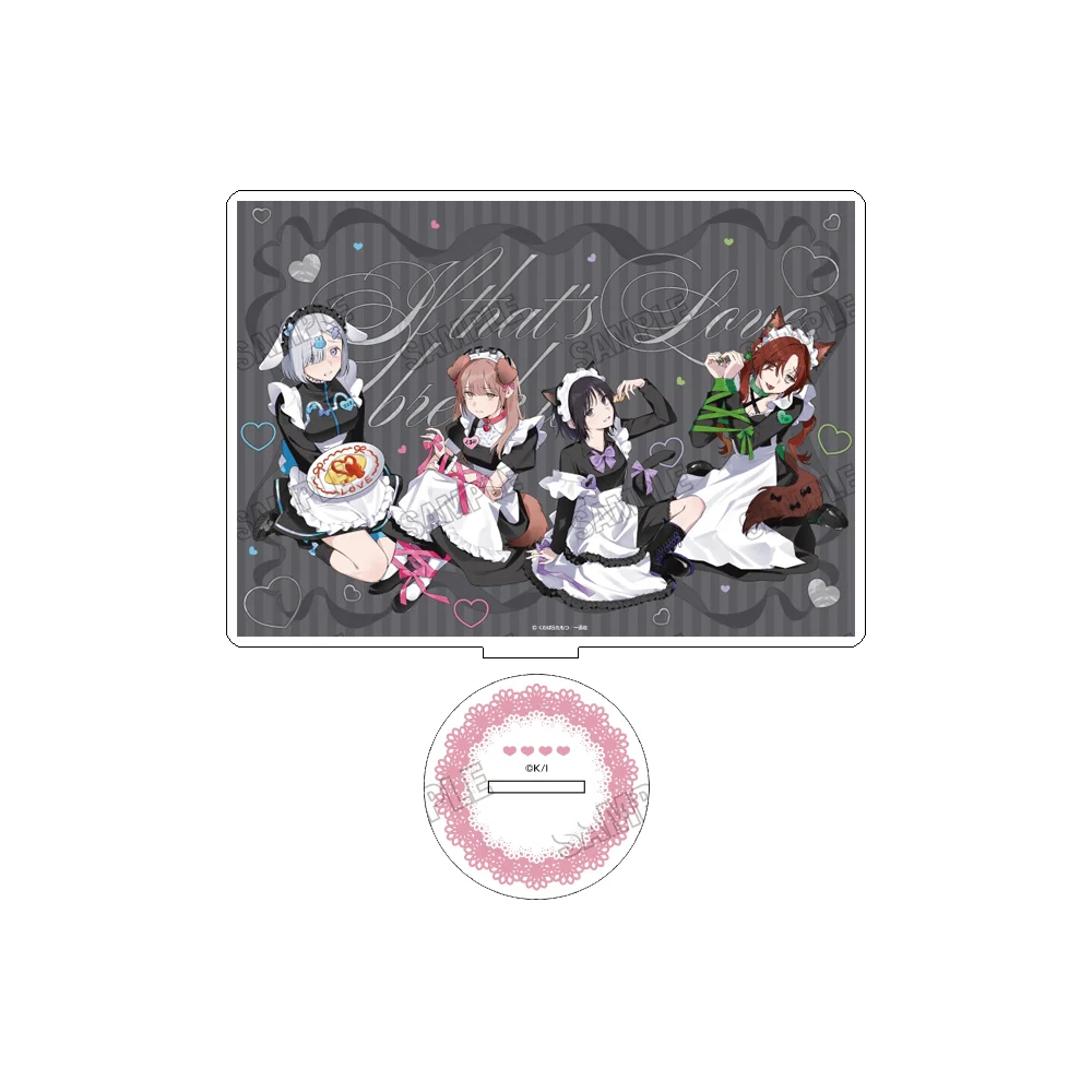 Акриловая подставка-брелок 2026 New Anime Stand Kurami Desk Decor: Destroy Everything Love in Hell Sitting Pose VER 15CM, двусторонняя, 20 см (art.: 3920dc2c69ee5) - 3920dc2c69ee5