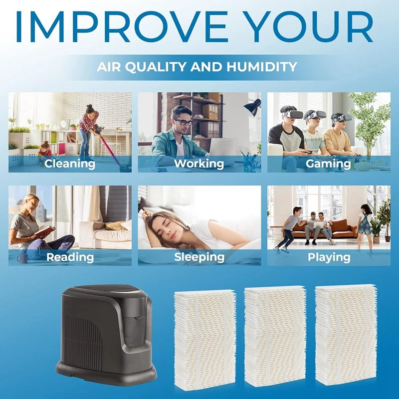 Сменный впитывающий фильтр увлажнителя для Essick Air HDC311 EA1201 EA1208 3 шт.