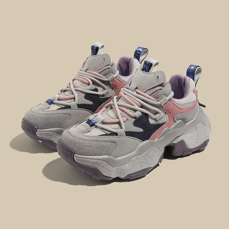 Женские кроссовки Matsutake на толстой подошве