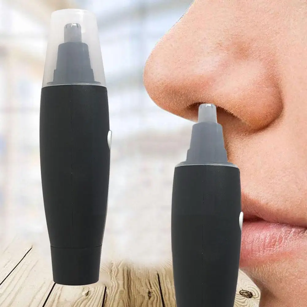 

Миниатюрный Электрический триммер для волос в носу, портативная Бритва для волос в ушах, носу, не подходит для очистки, женский уход, эпилято...