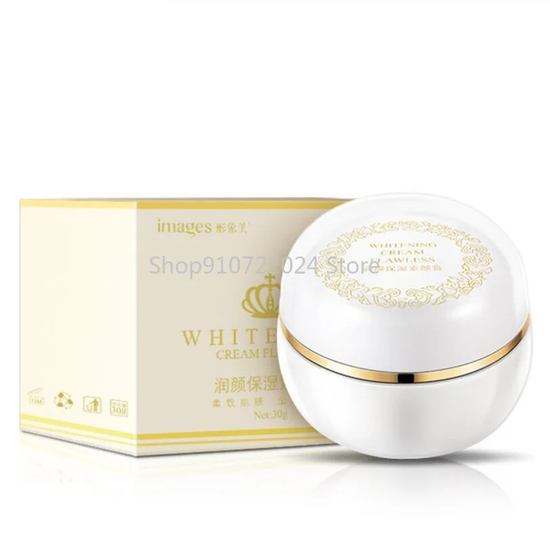 

Отбеливающий крем для лица для женщин, 30 г, для темных точек, шрамов, белоснежный крем, дневной и ночной крем для лица, отбеливание кожи