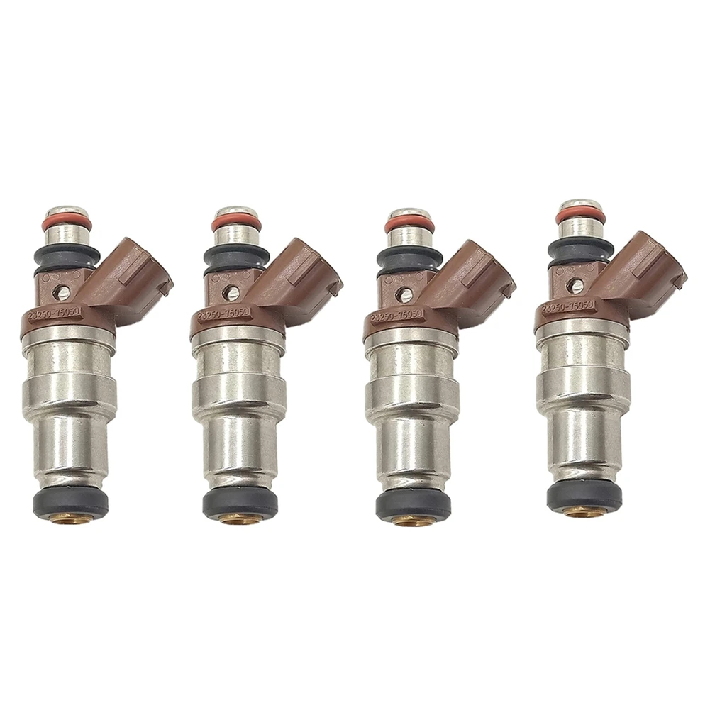 

4Pcs New Fuel Injector Nozzle for TOYOTA 4Runner T100 Tacoma 2.7L-L4 PRADO HIACE RCH 3RZ-FE 2.7L 23209-79095 23250-75050