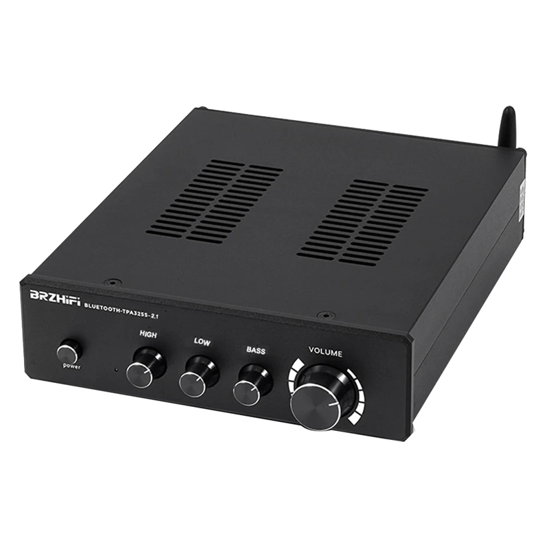 

BRZHIFI TPA3255 1200W Audio Subwoofer 300Wx2+600W 2.1 Bluetooth Stereo Audio Amplifier HIFI Home High Power Amplifier Durable