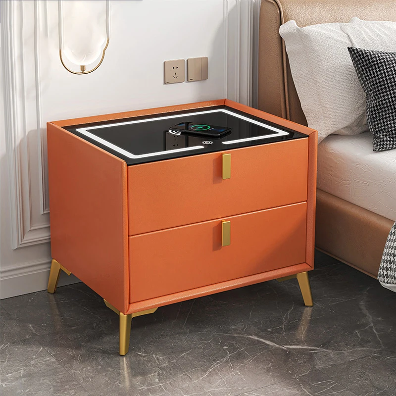 

Угловая черная тумбочка, прикроватный столик для спальни в скандинавском стиле, узкий прикроватный столик, белый деревянный стол, домашняя мебель T50CG