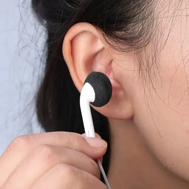 50-20 шт. сменные насадки для ушей гарнитуры наушники мягкая губка пенопласт