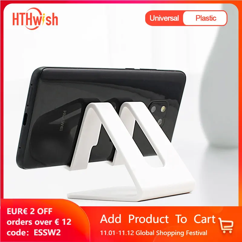 

Phone Holder Desk Stand For iPhone 12 pro max Huawei P30 Xiaomi Mi9 triangle Mobile Phone Stand Support For Cell phone Tablet