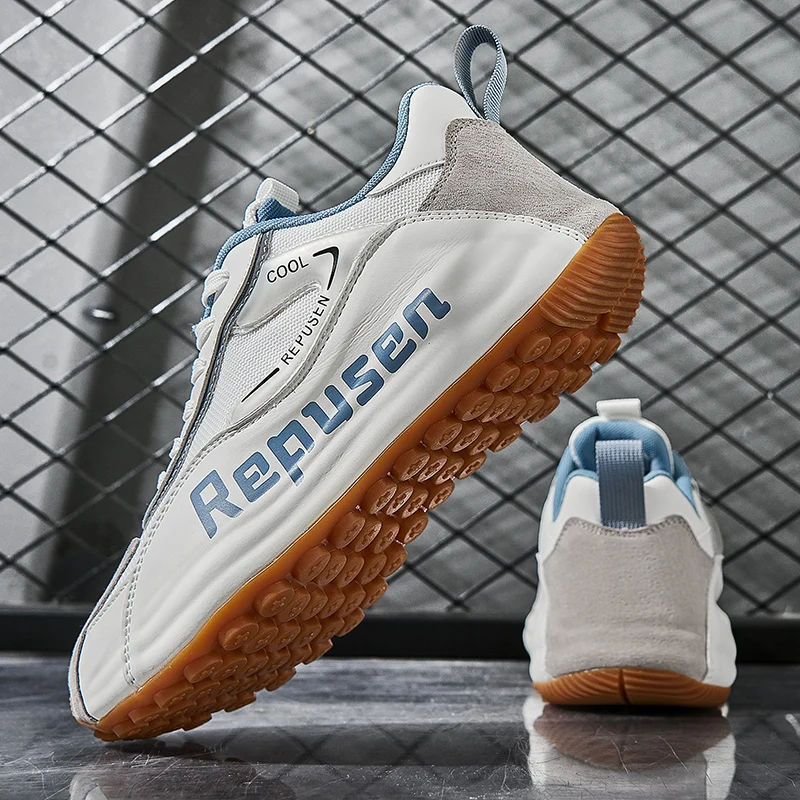 

2023 New Men Breathable Golf Shoes Comfortable Summer Autumn Youth Golfer Training Shoes Leather Golfing Sneakers