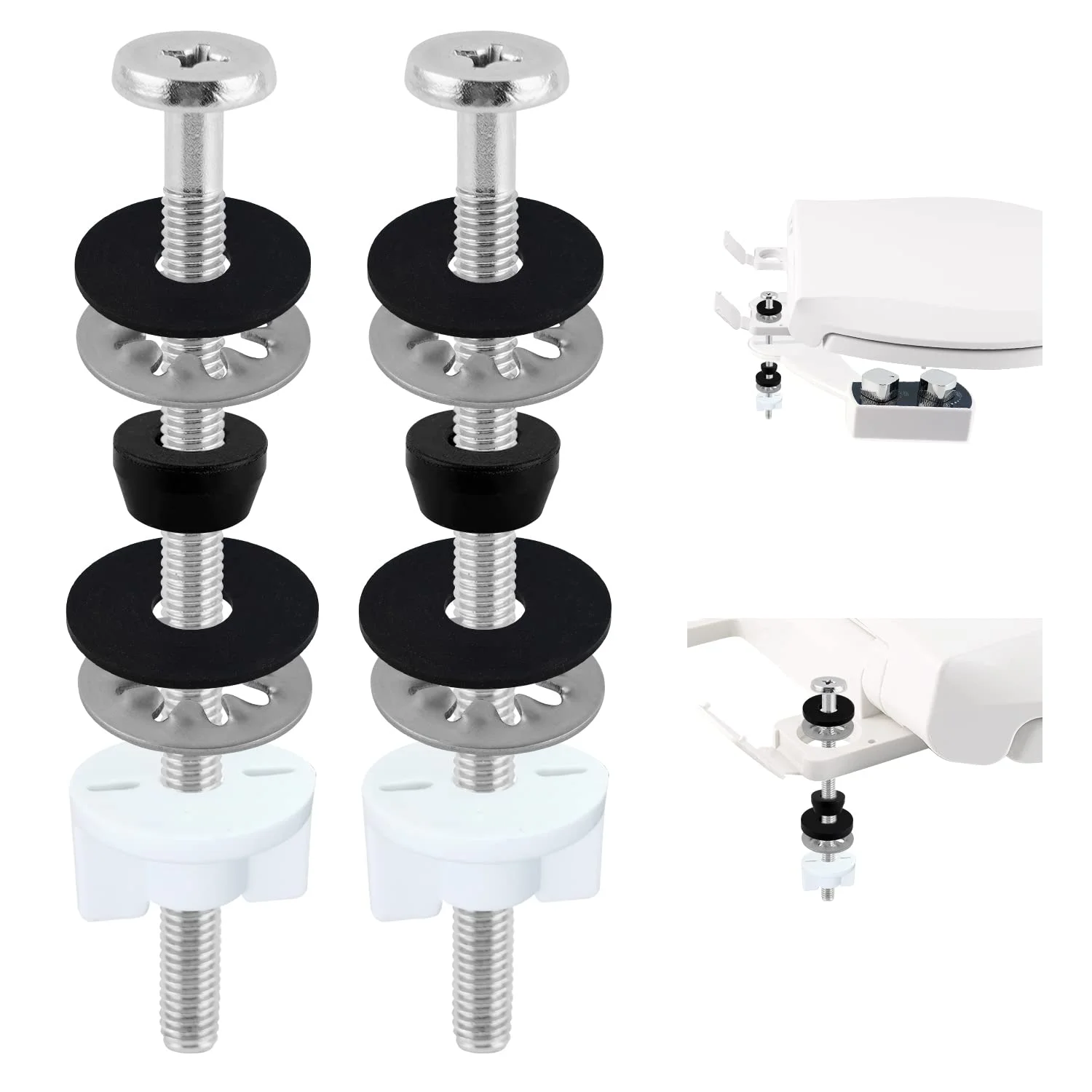 2 шт. болты для унитаза удлиненные винты сиденья диаметром 3 74 дюйма сменные из