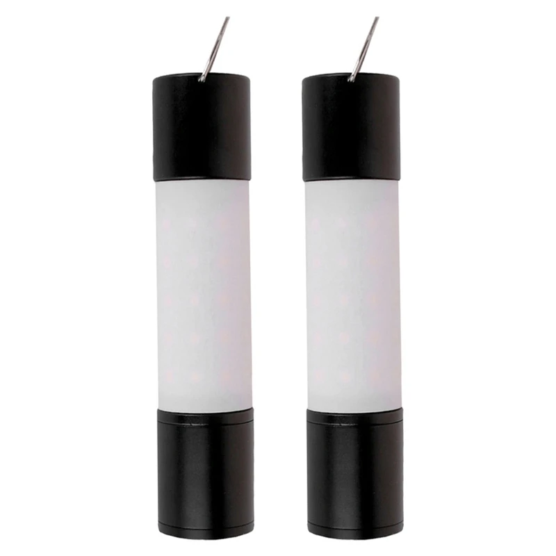 

Фонарик светодиодный портативный с 6 режимами фокусировки, 2 шт.