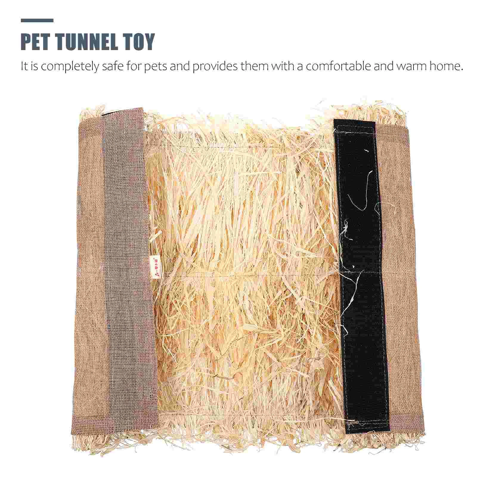 

Hamster Guinea Tunnel Hideout Pet Toy House Bunny Toys Cage Rabbit Accessories Hideaway Bed Hide Hiding Warm Sleeping