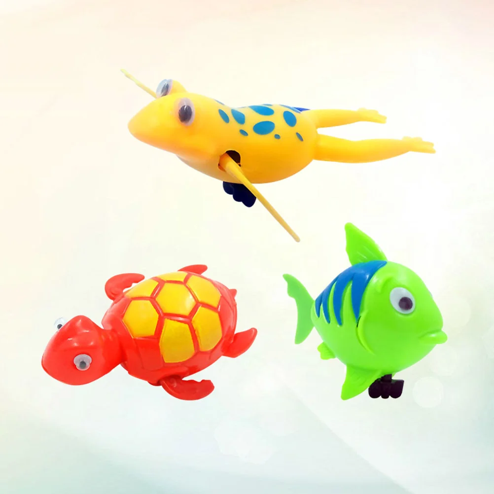 

Игрушки для купания, детская игрушка, животные, ветер, черепаха для малышей, водная комната, 3 детских плавающих игрушки для купания, малыш