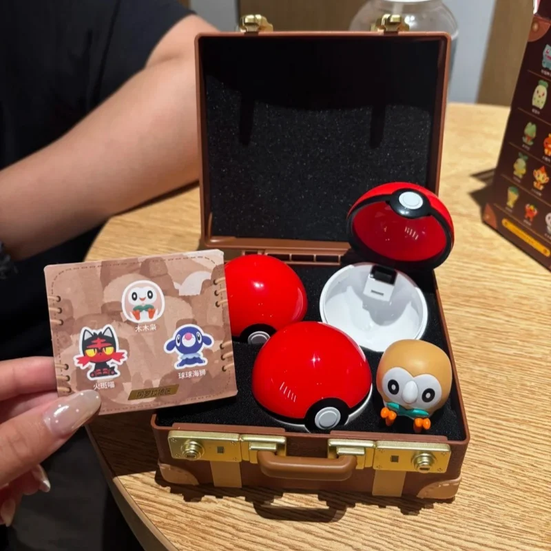 Фото Новинка: Фигурки Funism Pokemon к 30-летию, серия Original Partners, оригинальные фигурки, стартовый набор в шаре, Чармандер, Сквиртл №5