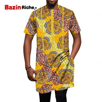ankara dresses nigerian fashion mens african cothes for men shirt summer new arrival 2021 style short sleeve top wyn1700