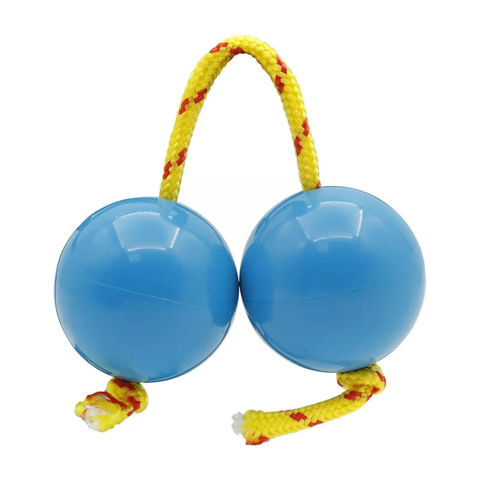 

Abs Hand Shaker Sand Balls Rhythm Percussion Fingertip Music Instrument Shaker Egg Percussion 3 Gourd Double Color Ball R0g8