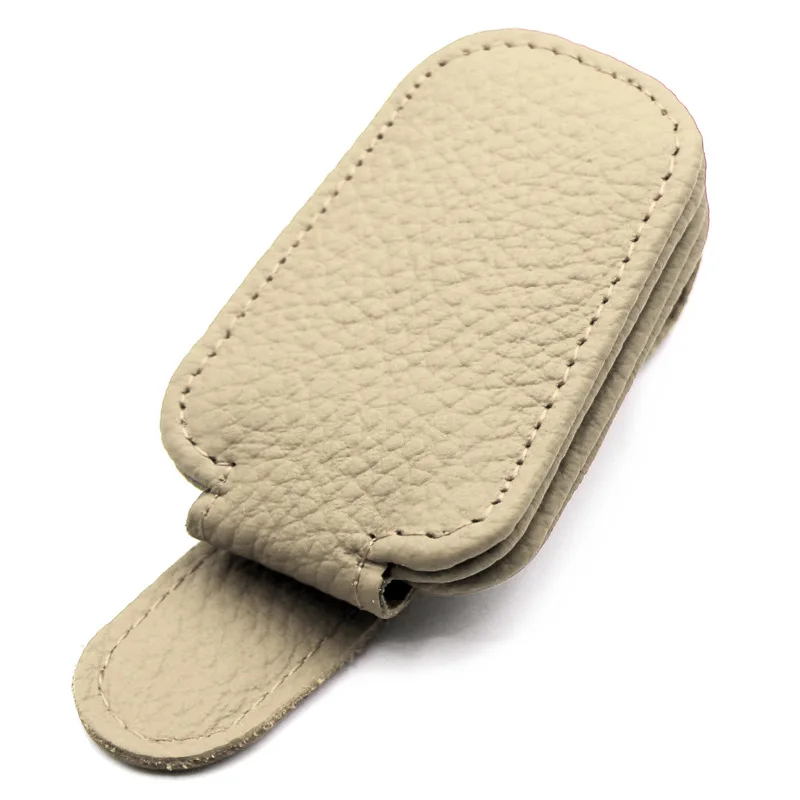 

Универсальный Держатель Для Очков В Автомобиль, Кожаный Магнитный Зажим Для Приборной Панели, Держатель Для Билетов