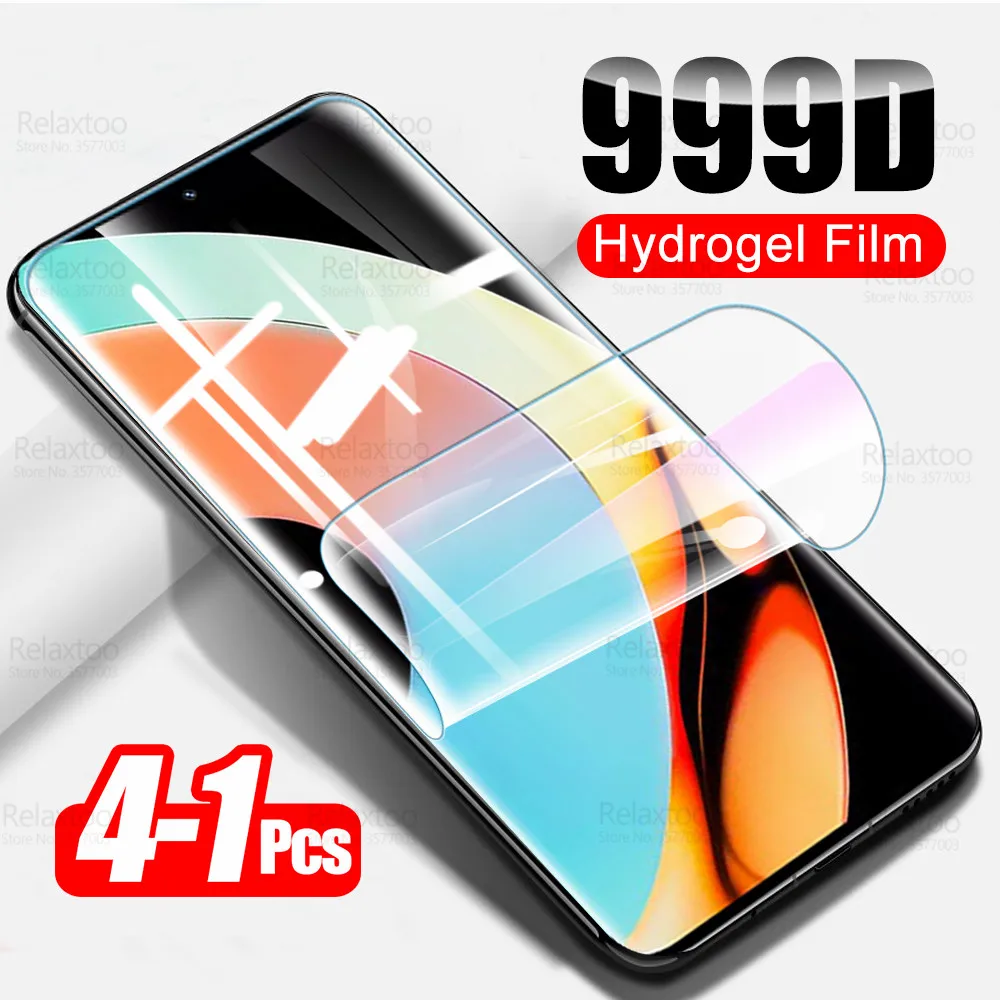 

1-4Pcs Full Curved Hydrogel Film For Realme 10 Pro Plus Screen Protector Realme10 ProPlus Realmi 10Pro+ 5G Soft Films Not Glass