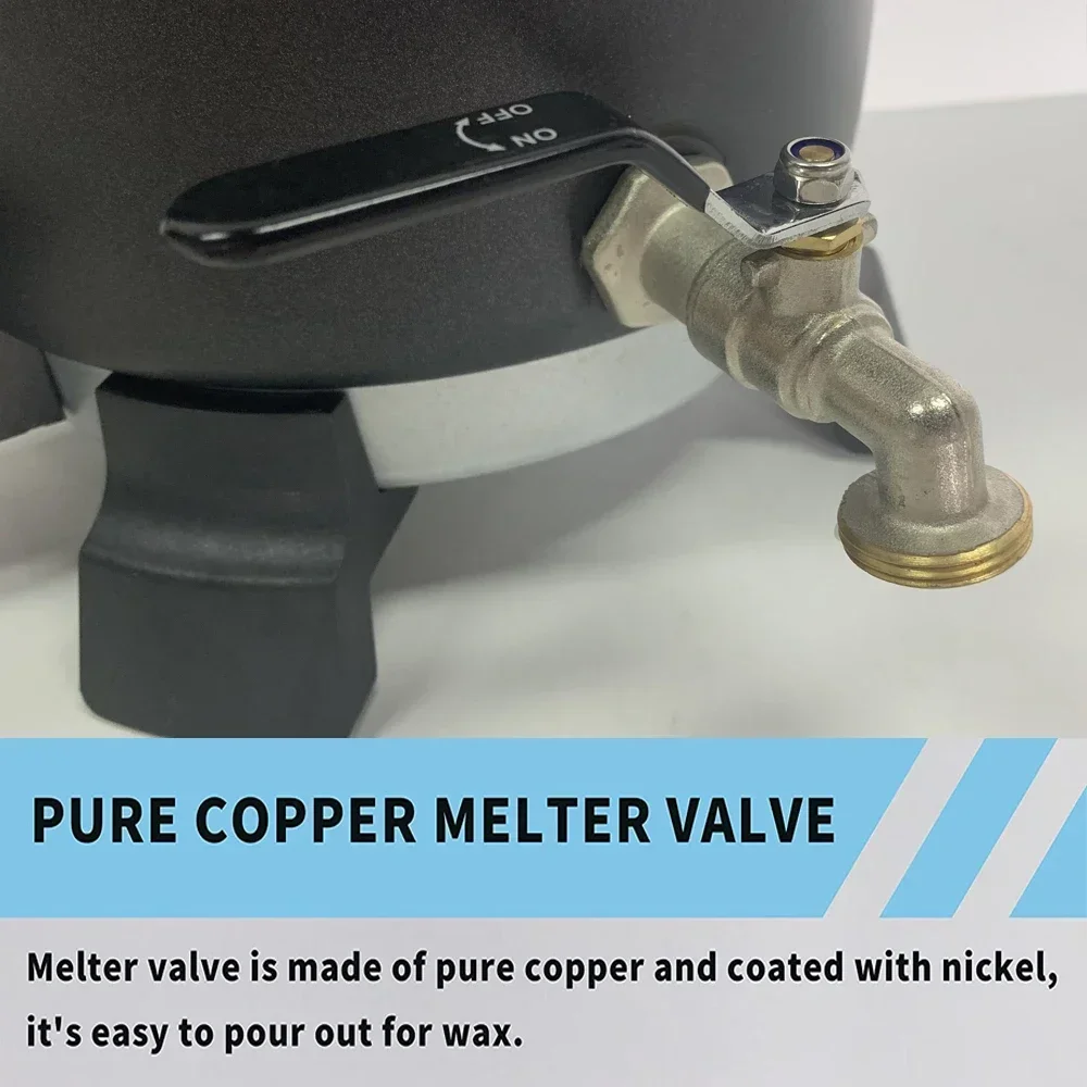 Dontalen 5л плавильный котел для свечей с антипригарным покрытием электрическая