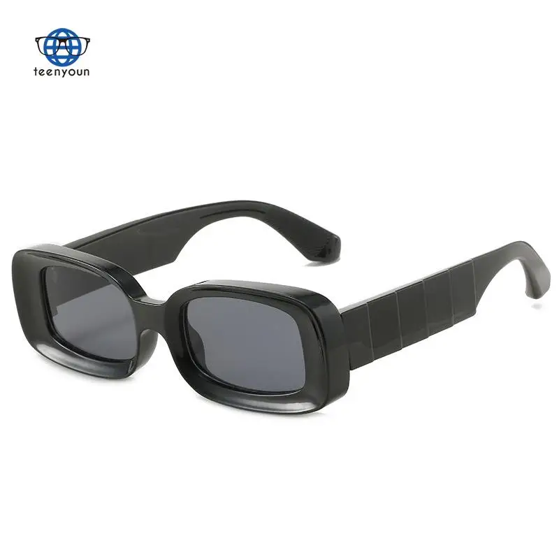 

Teenyoun 2022 Summer New Sunglasses Luxury Brand Fashion Ocean Beach Glasses Punk Dazzling Candy Color Sunglasses Women