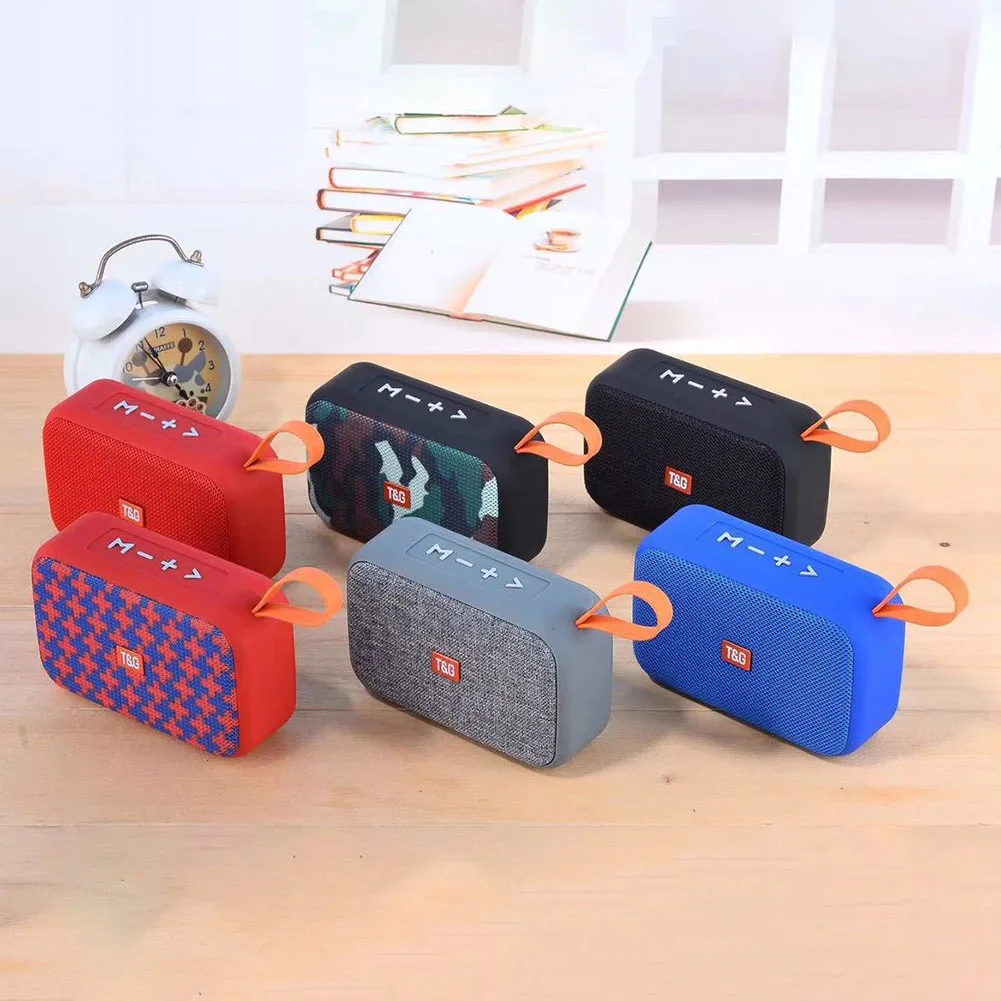 

Bluetooth-compatible Wireless Speaker FM Radio Wireless Bass Speaker Hands Free Support TF Card U Disk for Mobile Phone Computer