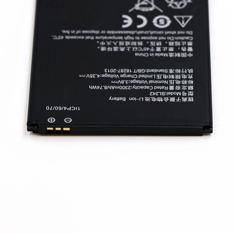 Аккумулятор BL 242 BL242 для Lenovo K3 K30-T A3580 A6000 A3860 A3900 A6010 Plus аккумулятор 2300 мАч 2 шт. |