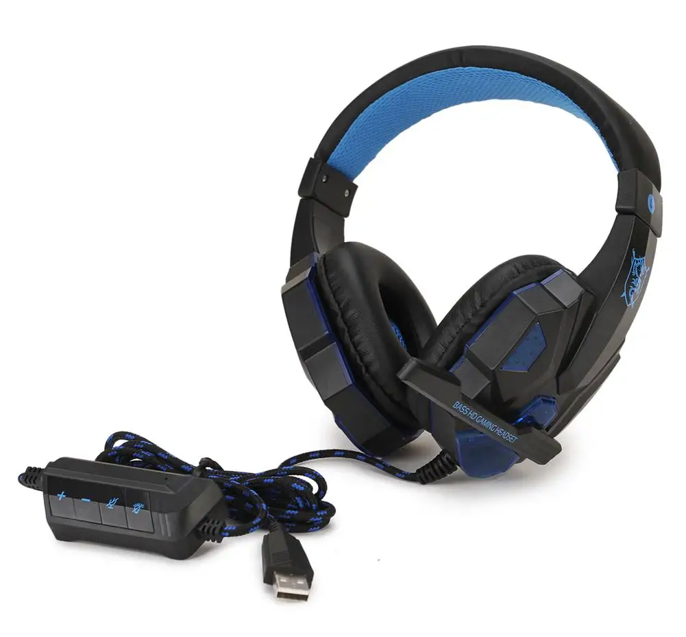 

Игровые наушники USB5.1, басовая стереогарнитура с подсветкой, складная гарнитура для детской игр, шумоизоляция, яркое звуковое поле