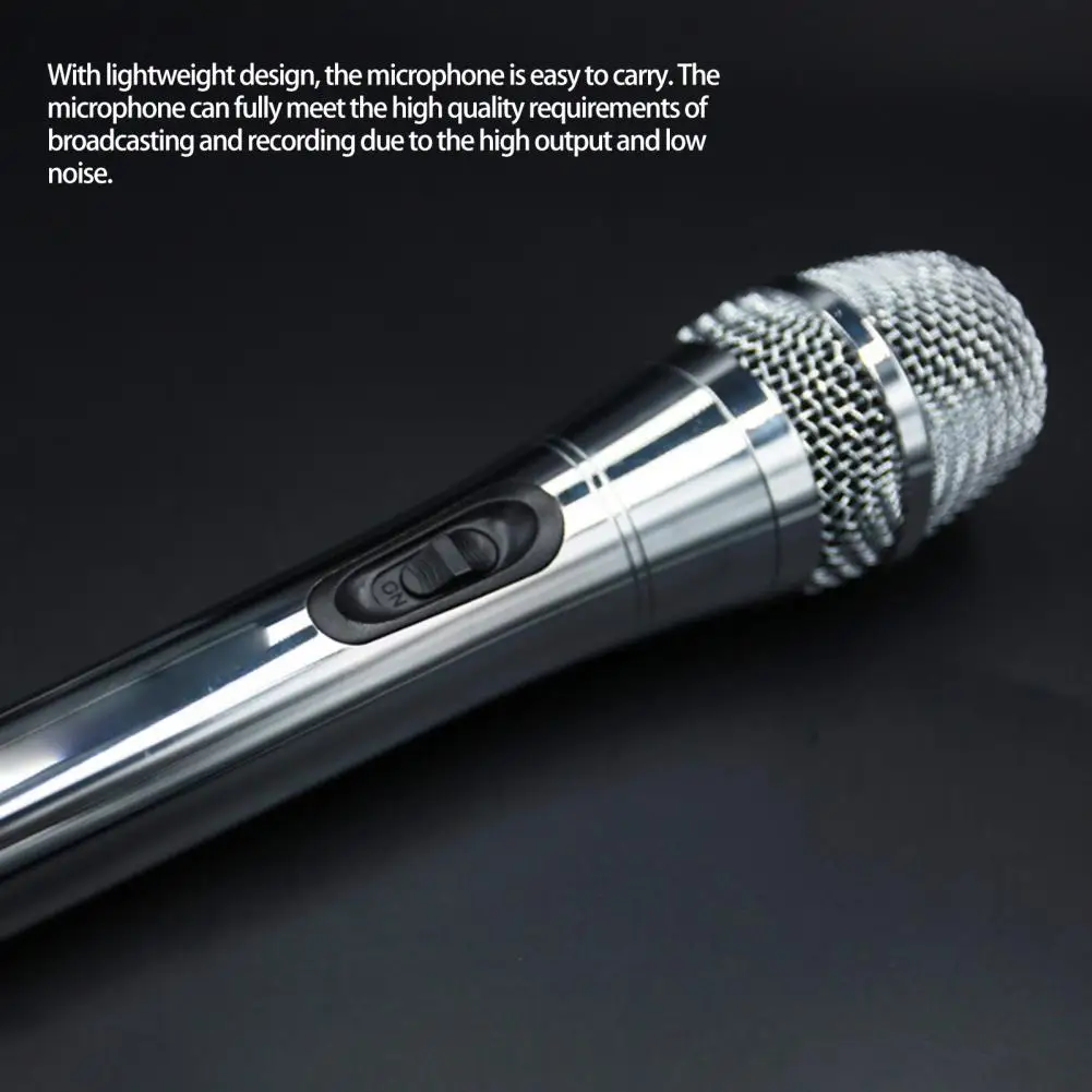 

1 комплект, чувствительный портативный микрофон для караоке