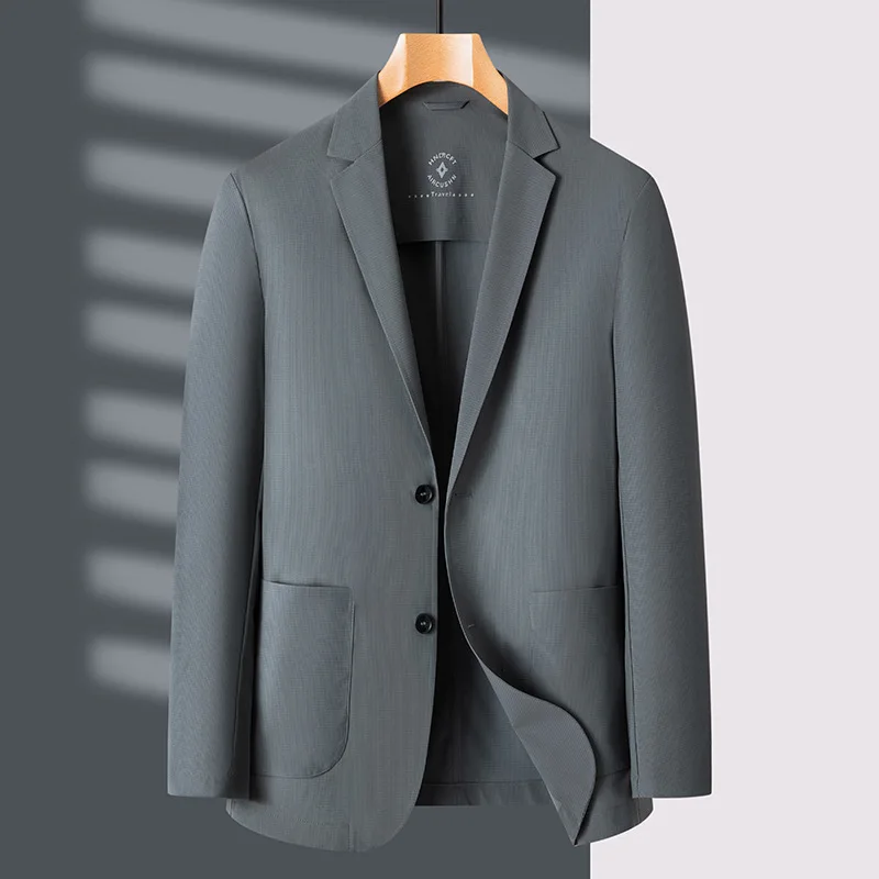 

Lin2710-Ice silk Waffle men's thin suit