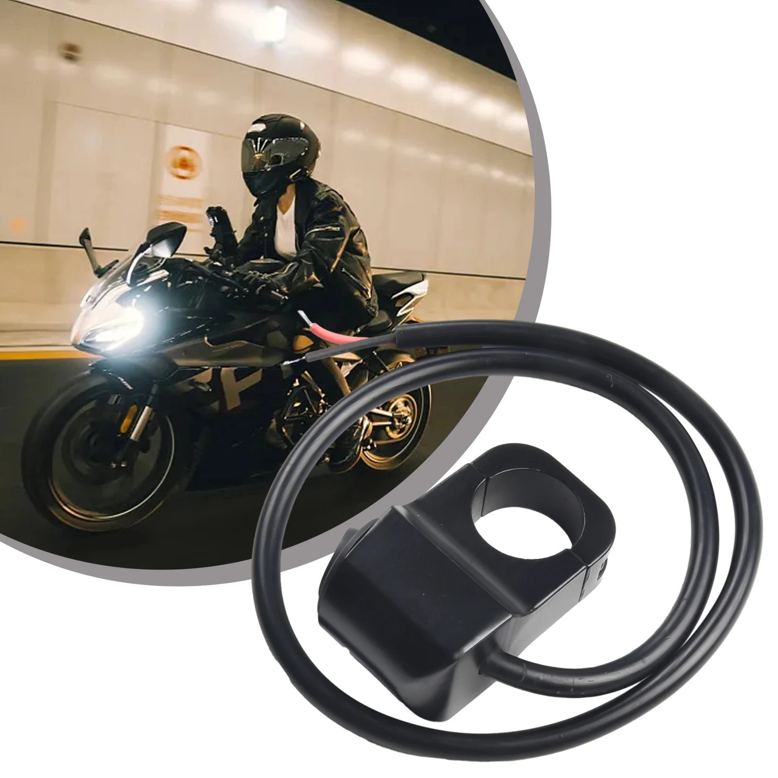 

High Quality Headlight Switch ON/OFF Switch Fog Spotlight Switch Waterproof Black CNC Aluminum-alloy Motorbike
