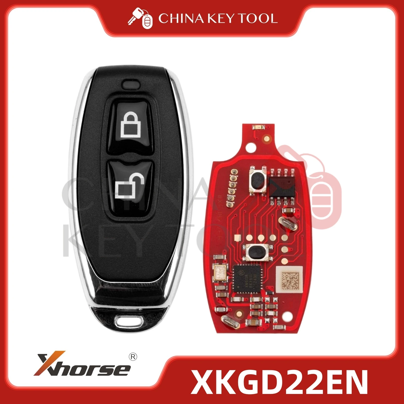 

XHORSE XKGD22EN Гаражный пульт 2-го поколения