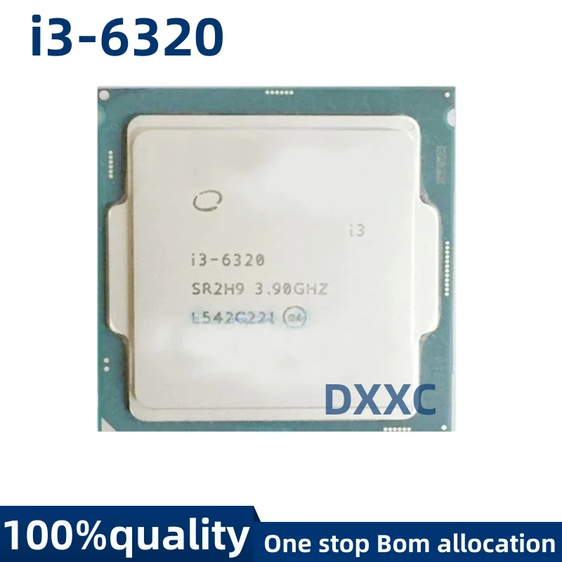 

Used For Intel Core I3-6320 i3 6320 CPU Processor 3.9GHz /4MB cache/Dual core/Dual SlotsLGA1151 Desktop Original
