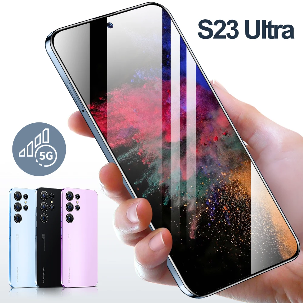 

Смартфон S23 Ultra, 6,8 дюйма, 6800 мАч, 22 ГБ