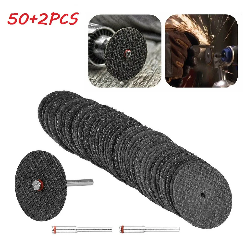 

50pc Approx. 1.5mm Approx. 36mm/1.42" 1.26\" Reinforced Cut Off Wheels Disc 1/8\" Arbor Rotary Cutting Tool