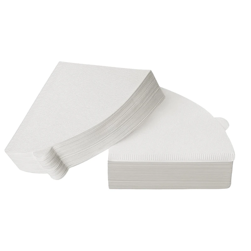 

100 шт., конусные фильтры для кофе